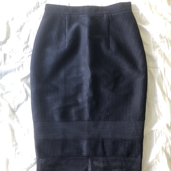 Midi textured skirt size S - Picture 1 of 2